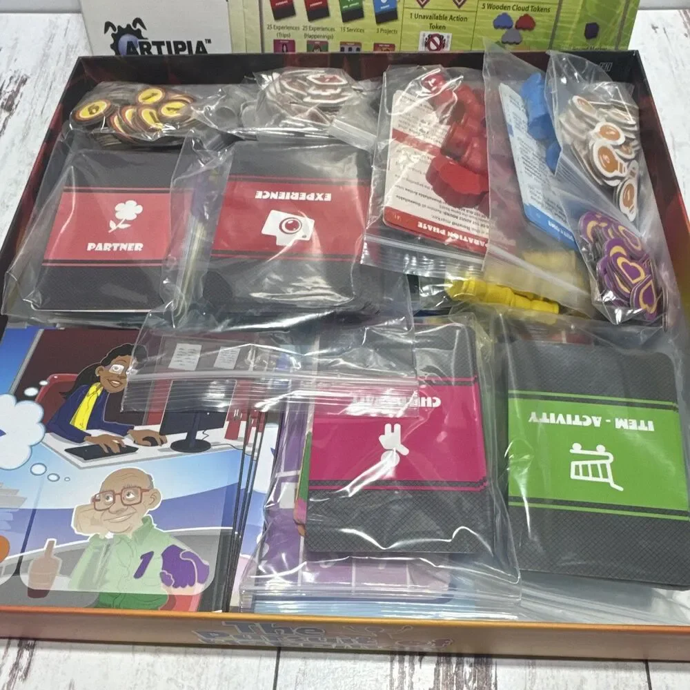 Artipia Games The Pursuit of Happiness Board Game 1-4P Ages 14+ 2022 Award